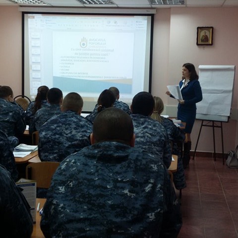Noii angajați în sistemul penitenciar, instruiți despre principiile de bază din domeniul protecției drepturilor copilului