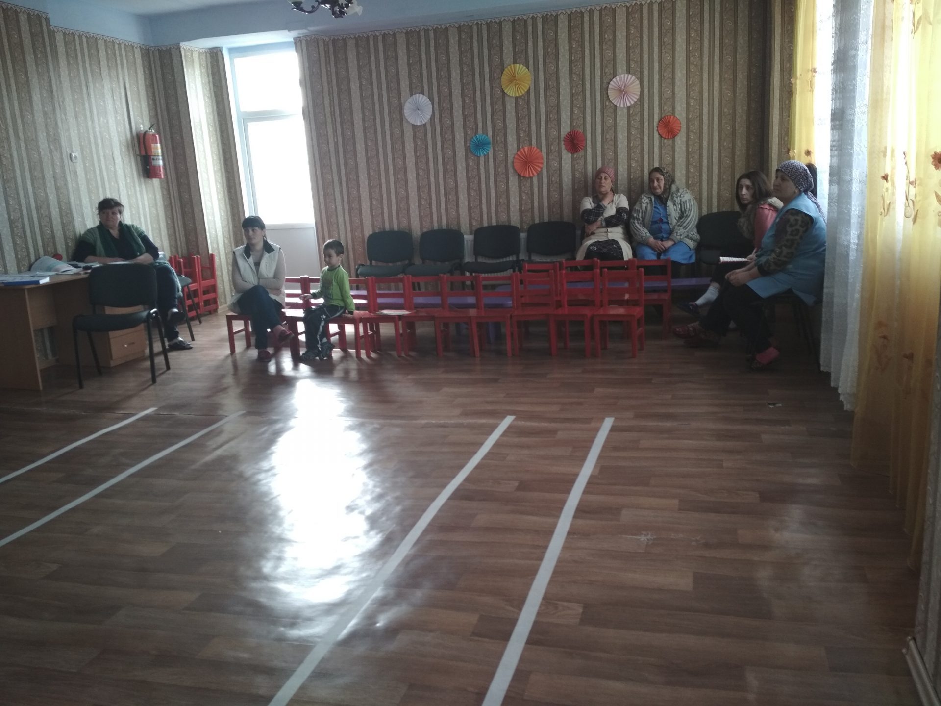 Activități de informare în domeniul drepturilor omului în satul Joltai