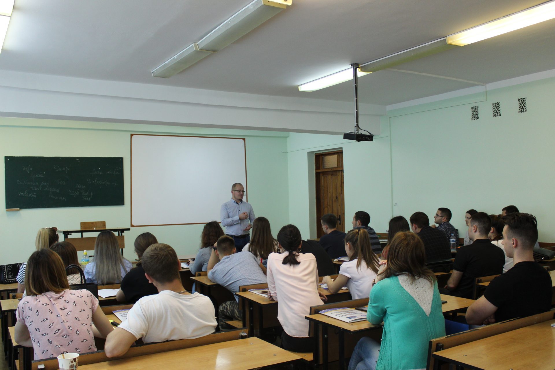 LECȚIE PUBLICĂ CU STUDENȚII LA „DREPT” DIN CADRUL UNIVERSITĂȚII DE STAT „ALECU RUSSO” DIN BĂLȚI