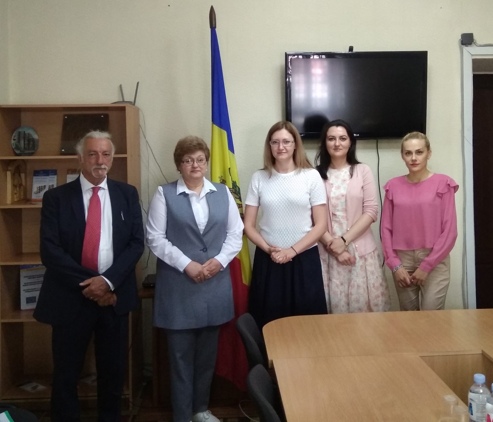 Avocatul Poporului Mihail Cotorobai și Avocatul Poporului pentru drepturile copilului Maia Bănărescu s-au întâlnit  cu consultantul internațional al Consiliului Europei Jean Claude Legrand