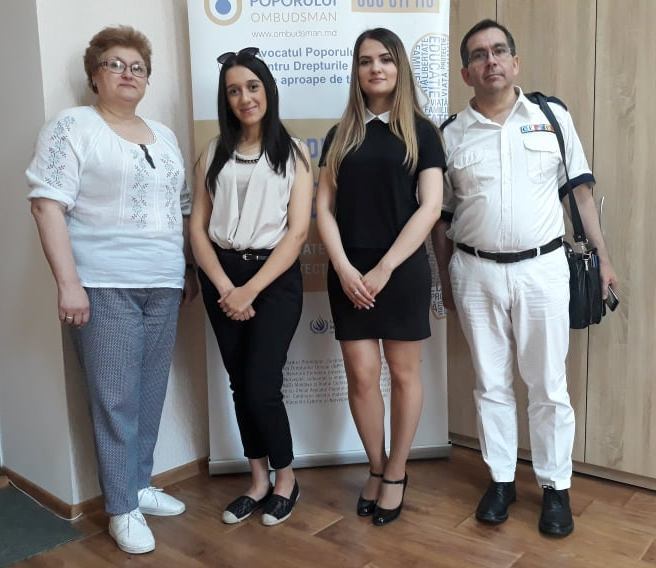 Studente din Franța își fac practica la Ombudsmanul Copilului