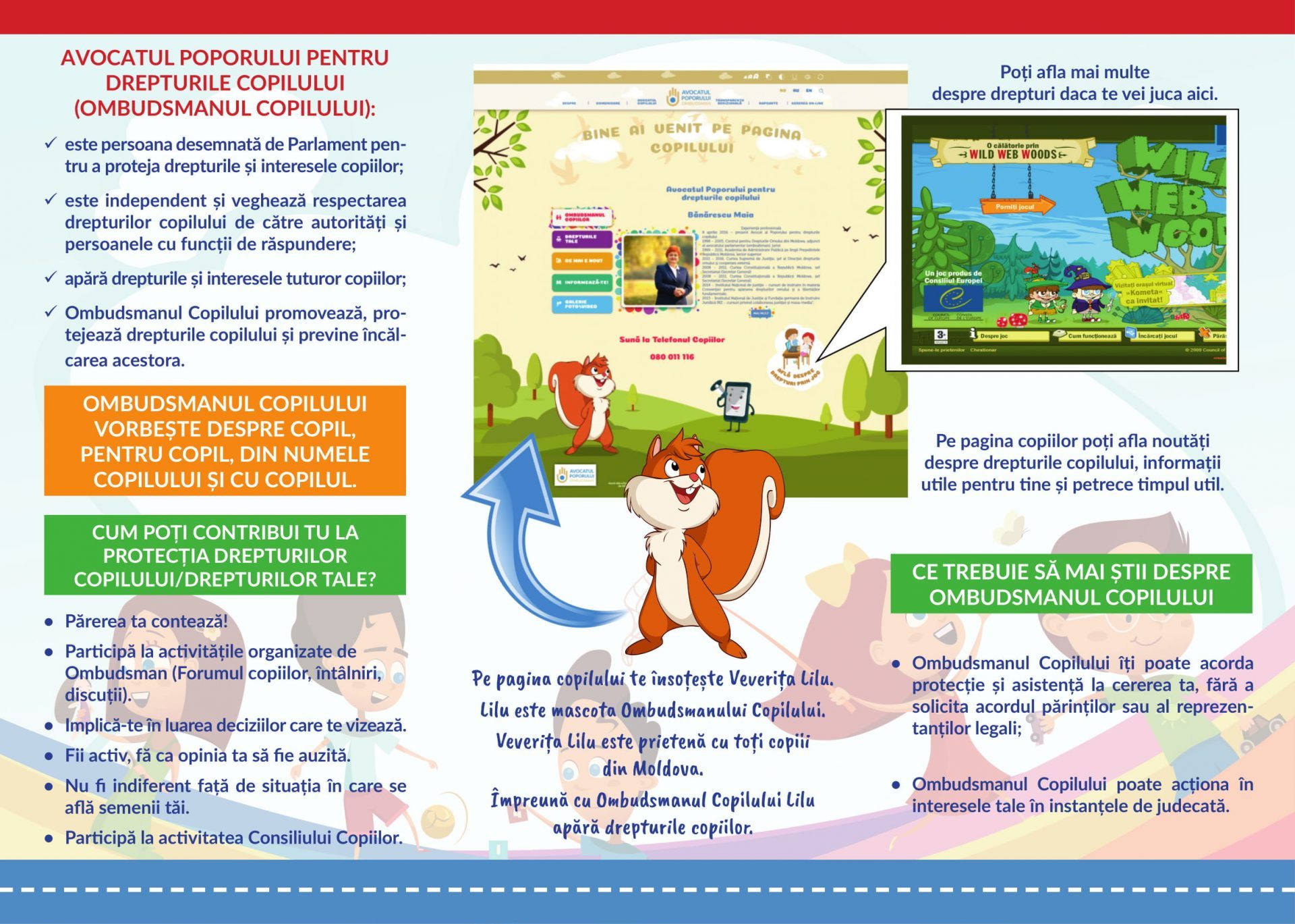 Ce trebuie să știe copiii despre Ombudsmanul lor?