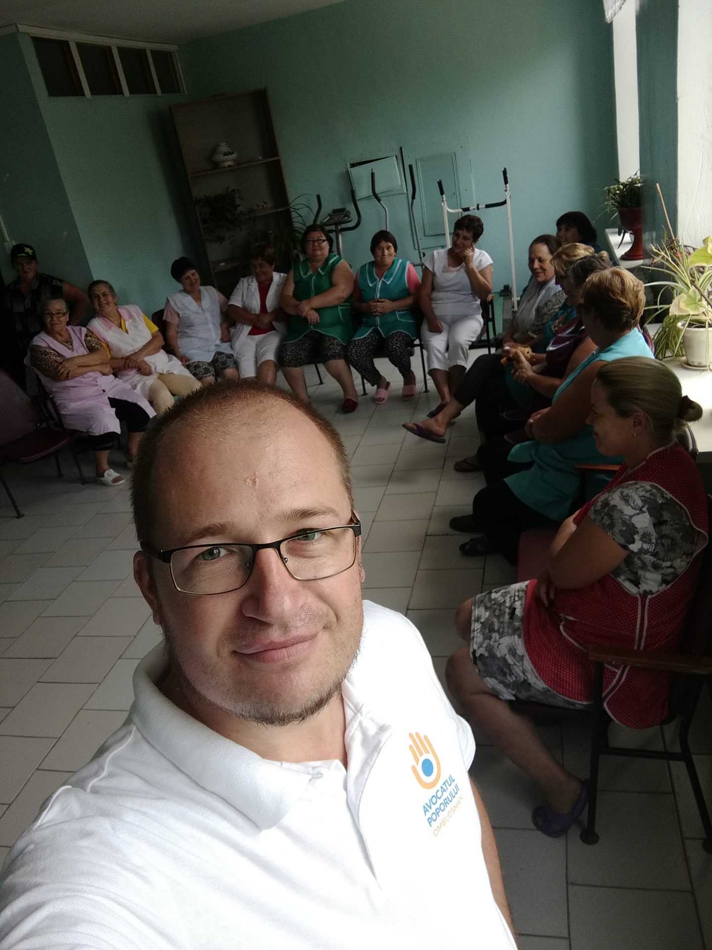 Sesiuni informative la Centrul de plasament temporar al persoanelor cu dizabilități din Bădiceni, raionul Soroca