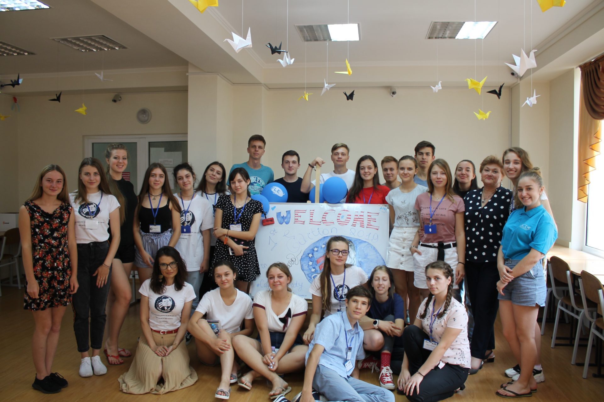 Ombudsmanul Copilului alături de participanții Școlii de Vară de Leadership, Educație și Angajament Civic „J.F. Kennedy 2019 Moldova”