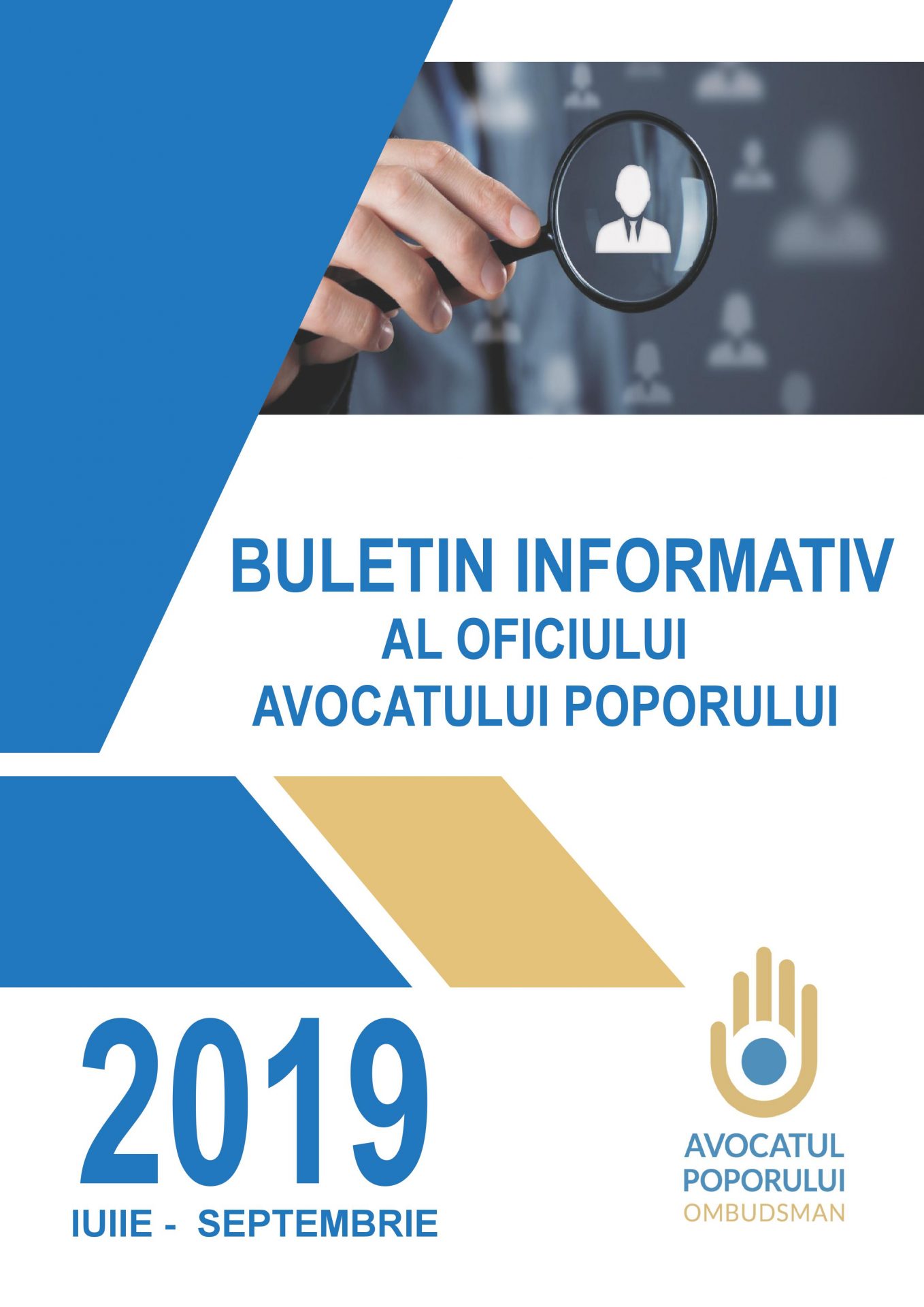 A apărut al treilea număr al BULETINULUI INFORMATIV  al Oficiului Avocatului Poporului