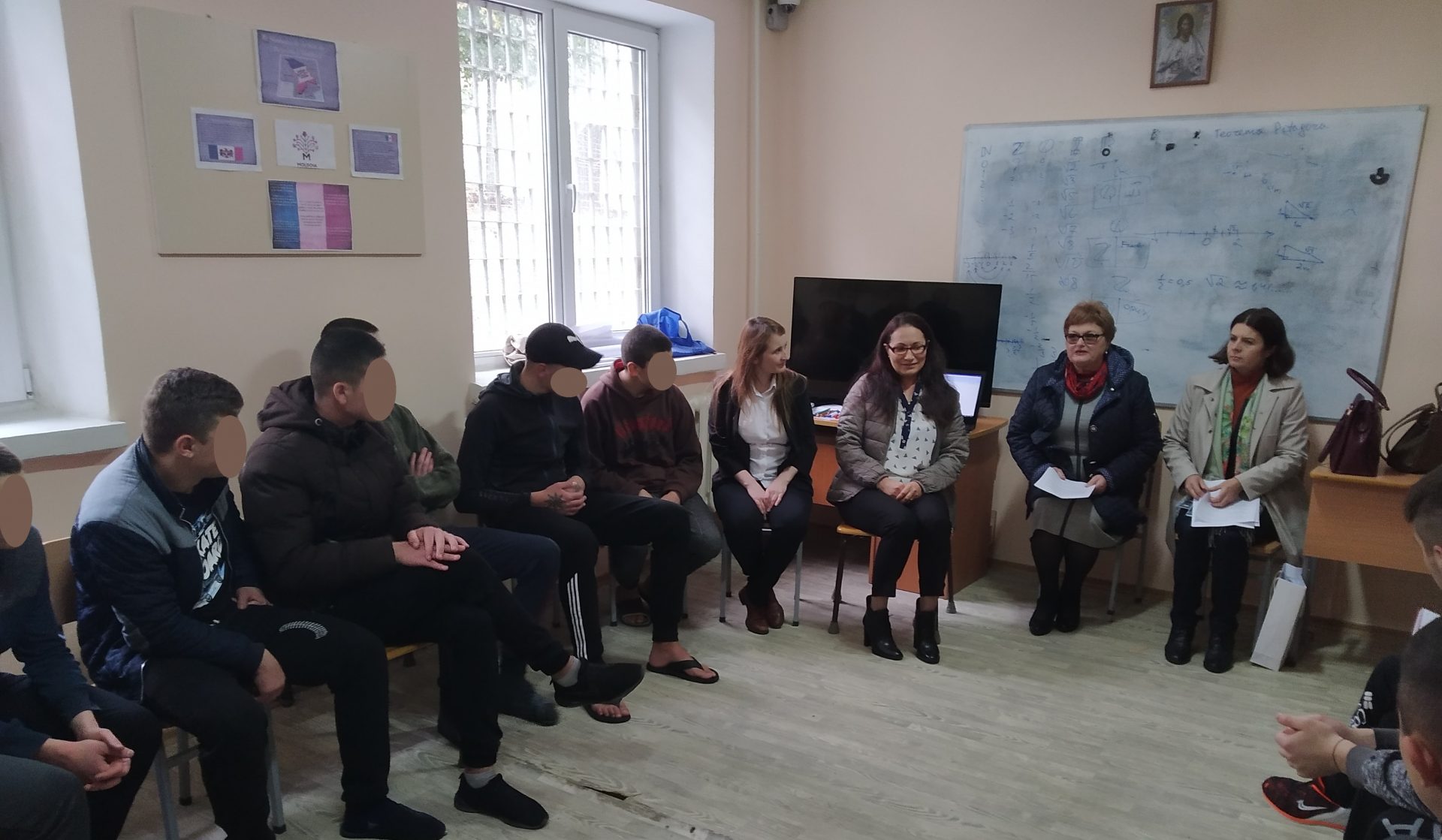 Ombudsmanul Copilului în discuții cu minorii din Penitenciarul nr.10 – Goian