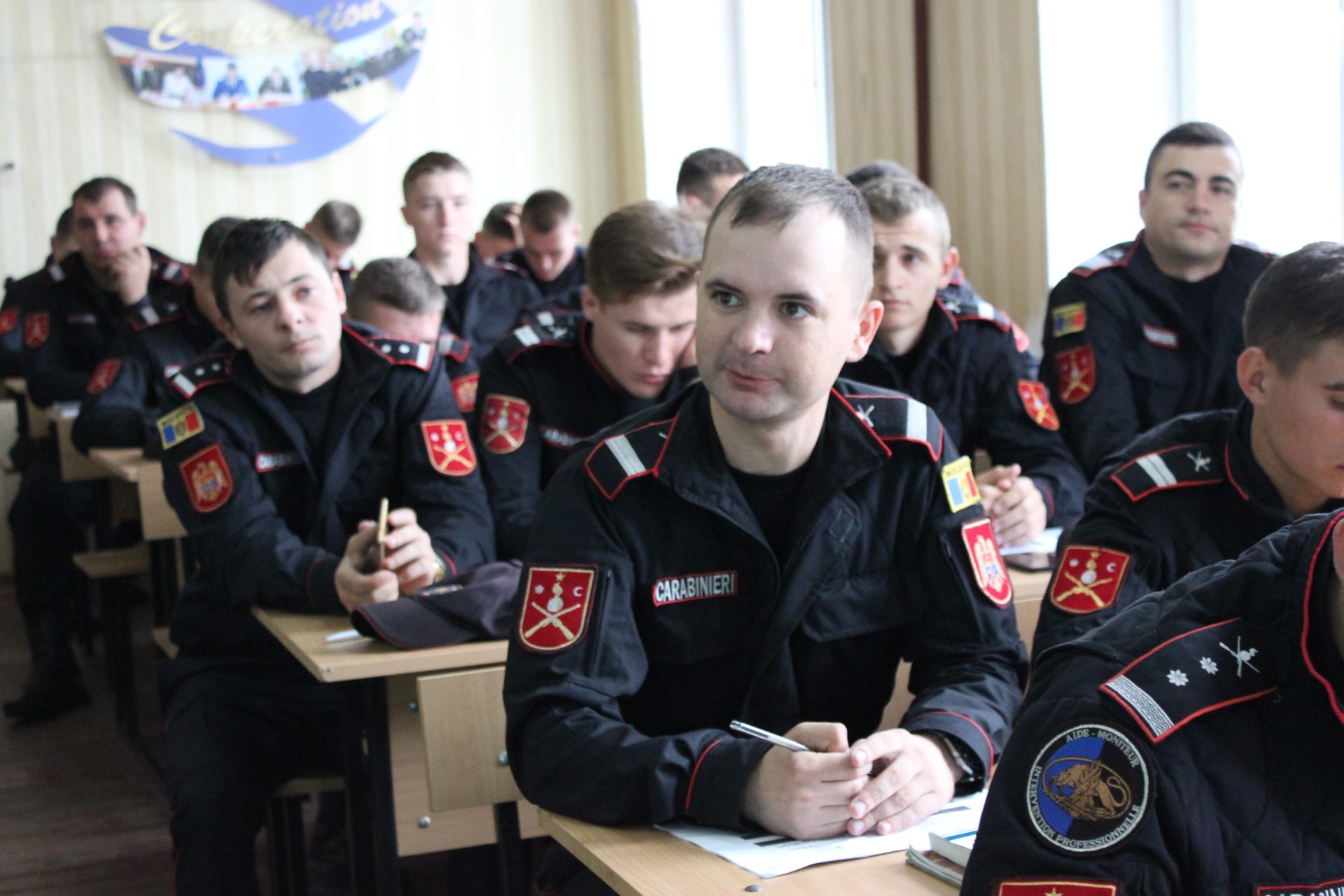 Activitate de instruire pentru carabinieri