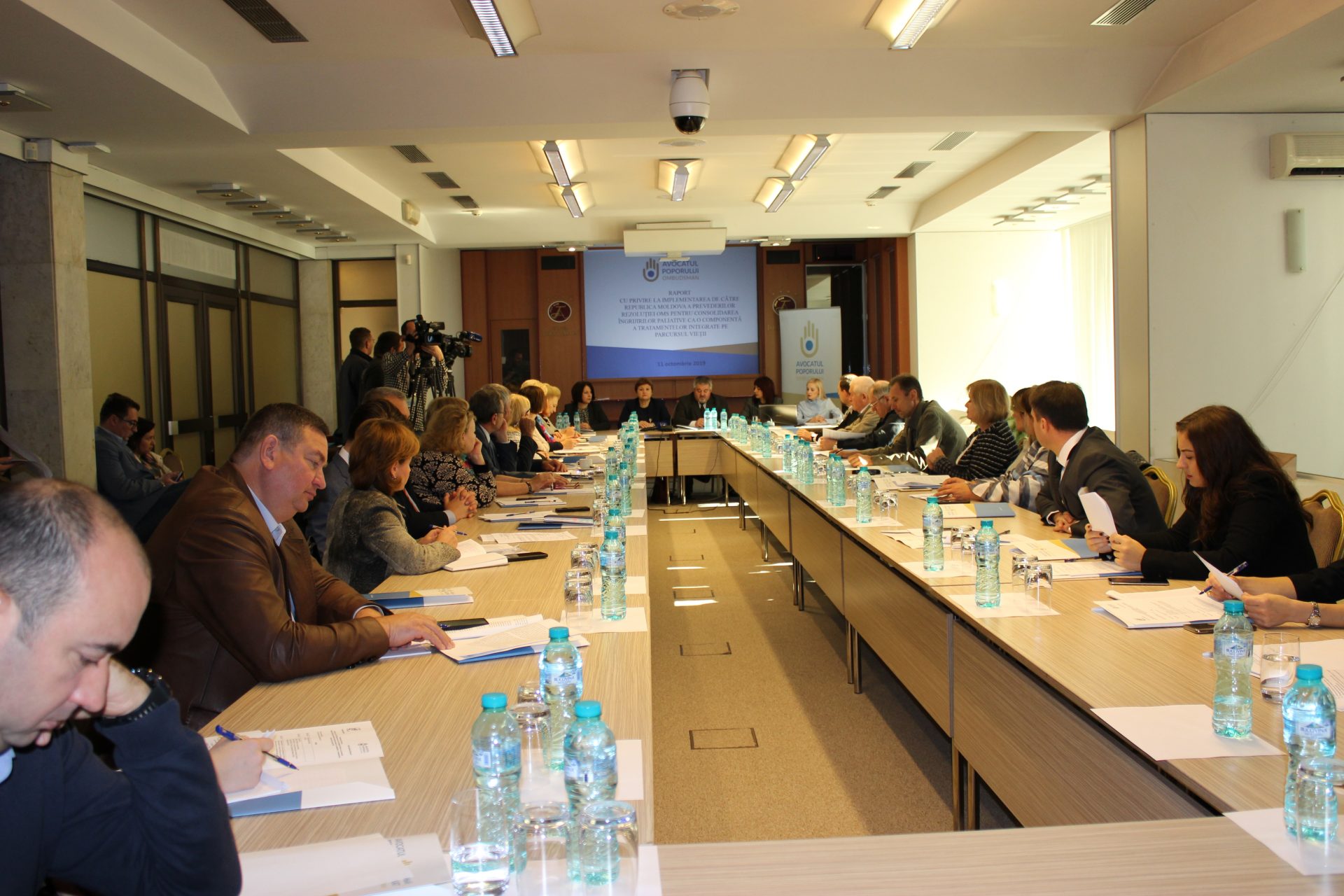 PREZENTAREA RAPORTULUI CU PRIVIRE LA IMPLEMENTAREA DE CĂTRE REPUBLICA MOLDOVA A PREVEDERILOR REZOLUȚIEI OMS PENTRU CONSOLIDAREA ÎNGRIJIRILOR PALIATIVE CA O COMPONENTĂ A TRATAMENTELOR INTEGRATE PE PARCURSUL VIEȚII