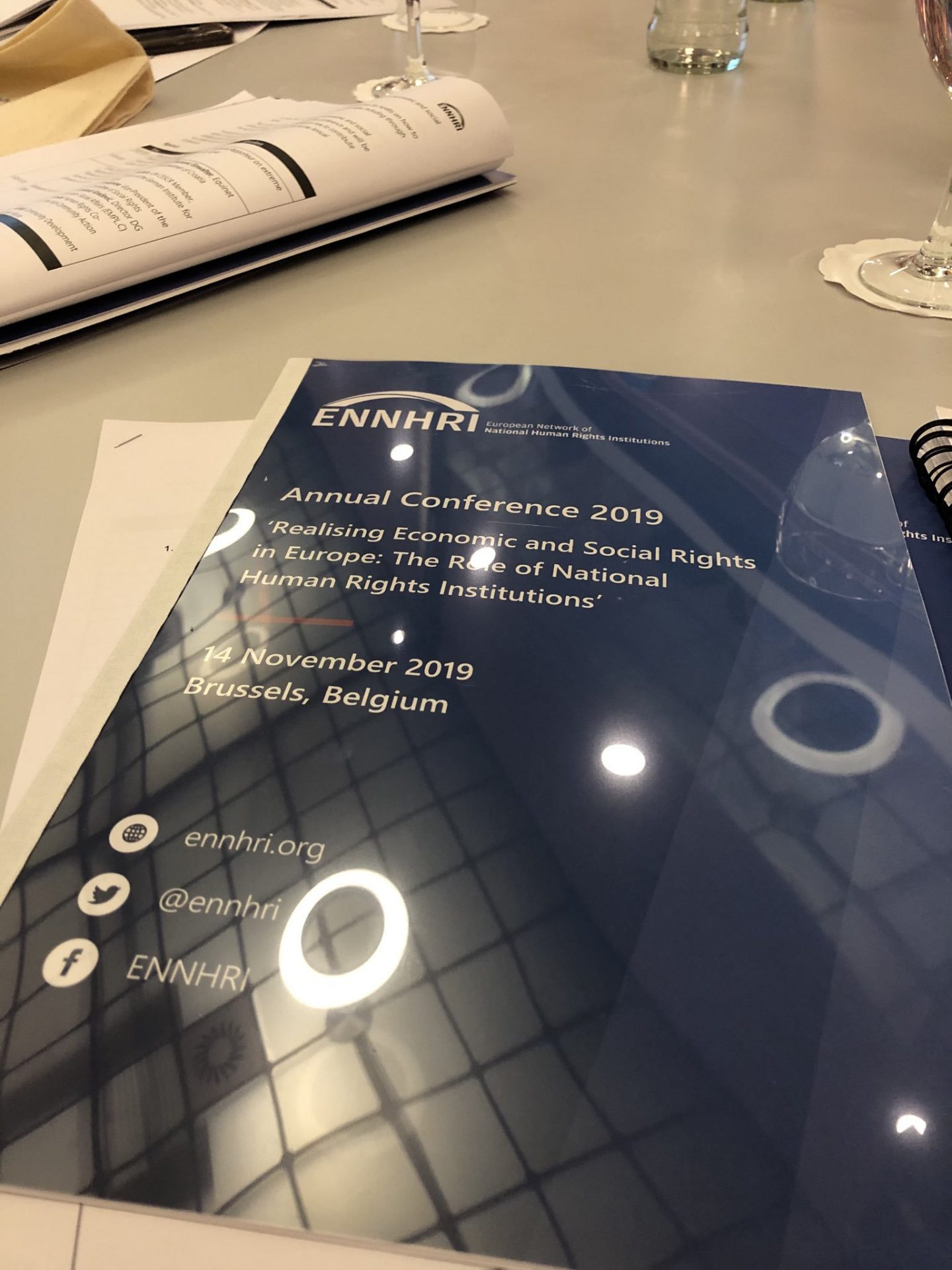 Avocatul Poporului Mihail Cotorobai a participat, la Adunarea generală și Conferința anuală a ENNHRI, desfășurate în perioada 13-14 noiembrie 2019 la Bruxelles, Belgia