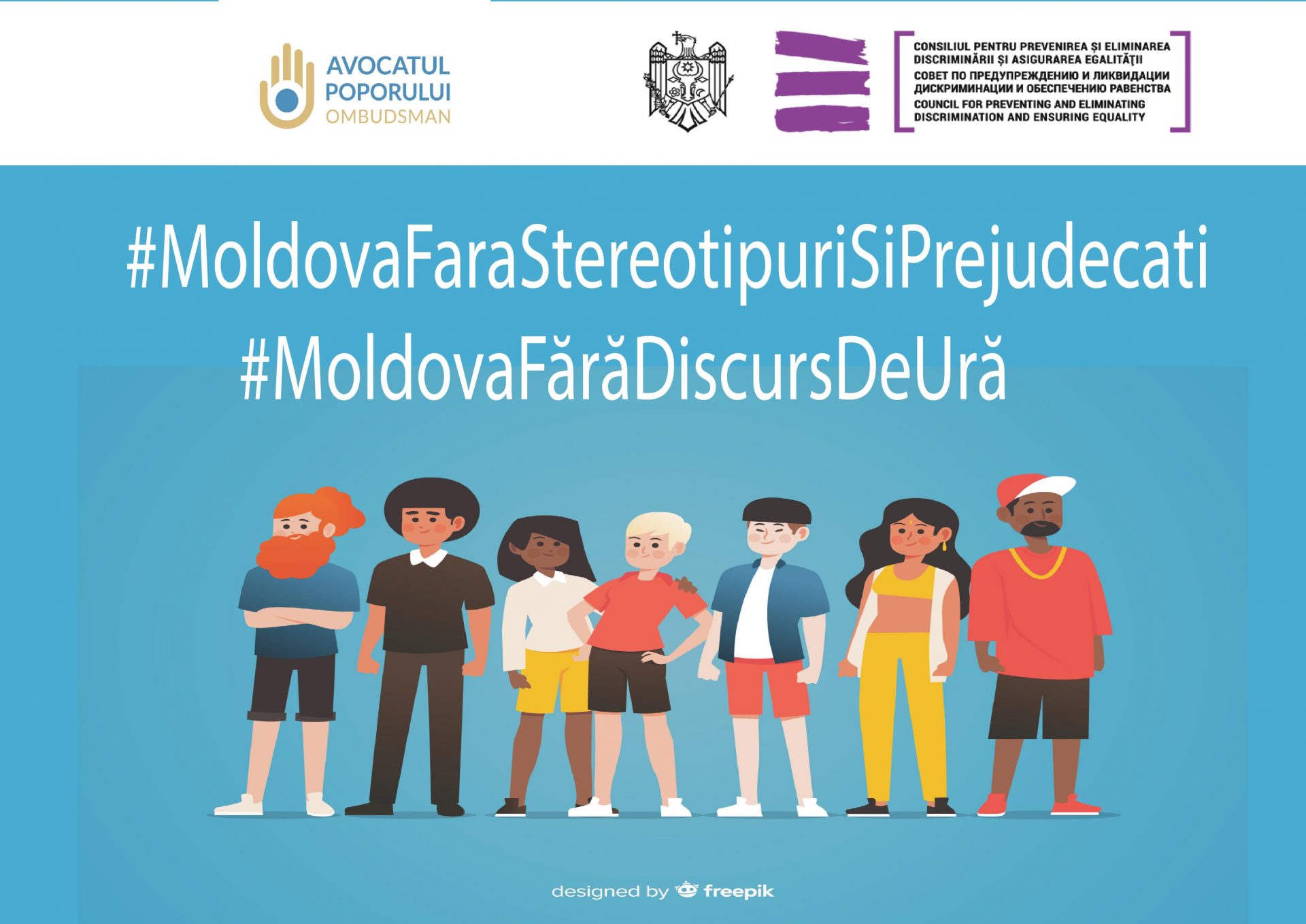 Mesajele  care au câștigat în  Concursul „Cel mai bun slogan împotriva discursului de ură”