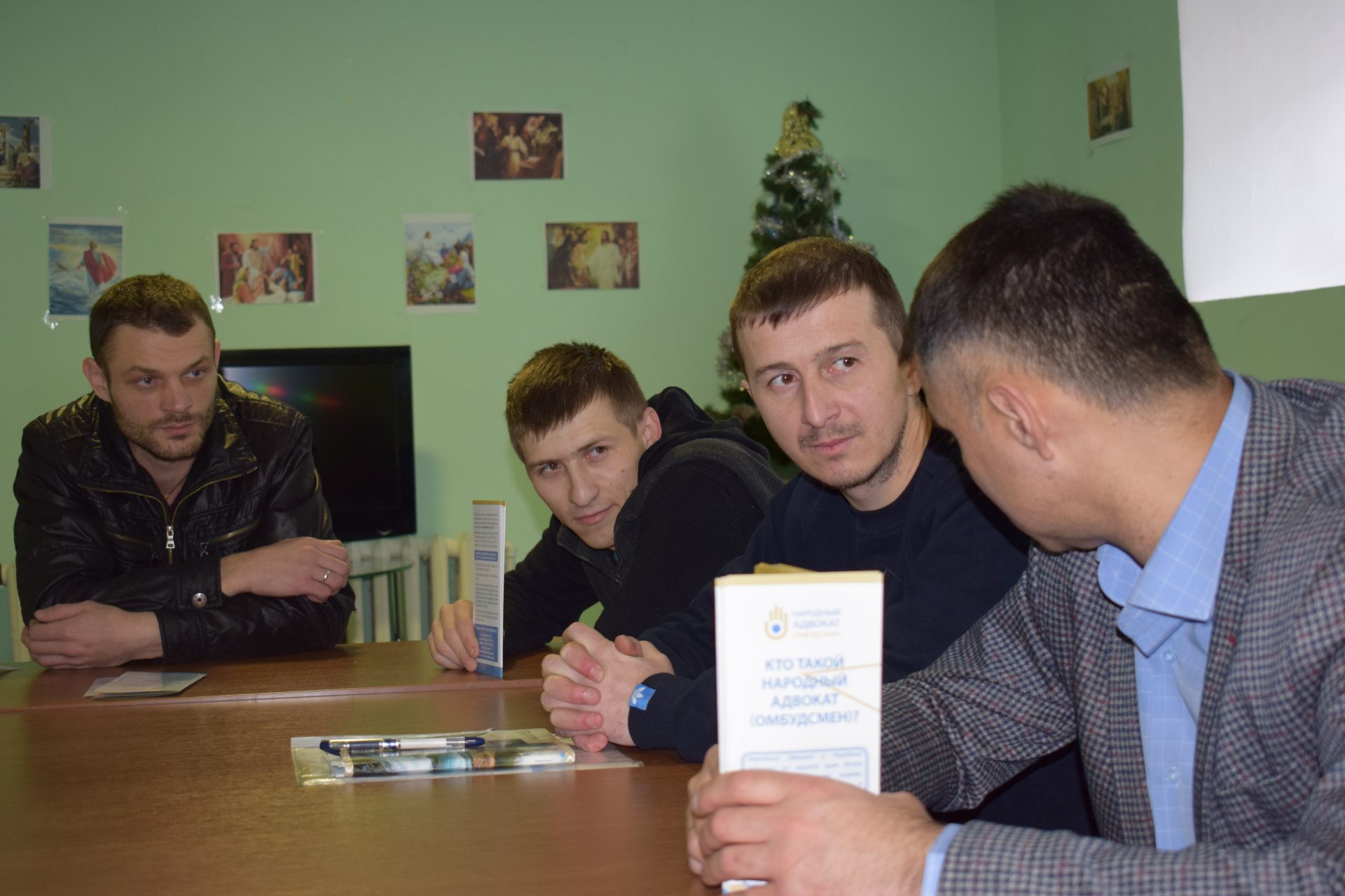 Activitate de informare pentru deținuții de la Penitenciarul nr.12