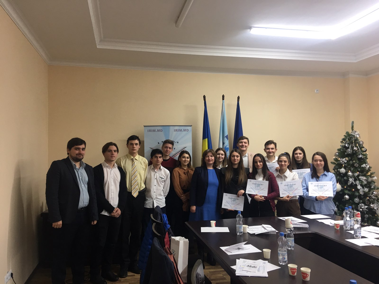 De Ziua Drepturilor Omului împreună cu tinerii de la Institutul de Relații Internaționale din Moldova