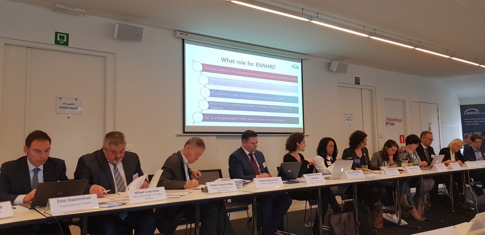 Avocatul Poporului, Mihail Cotorobai,  la reuniuni  la nivel înalt la Bruxelles