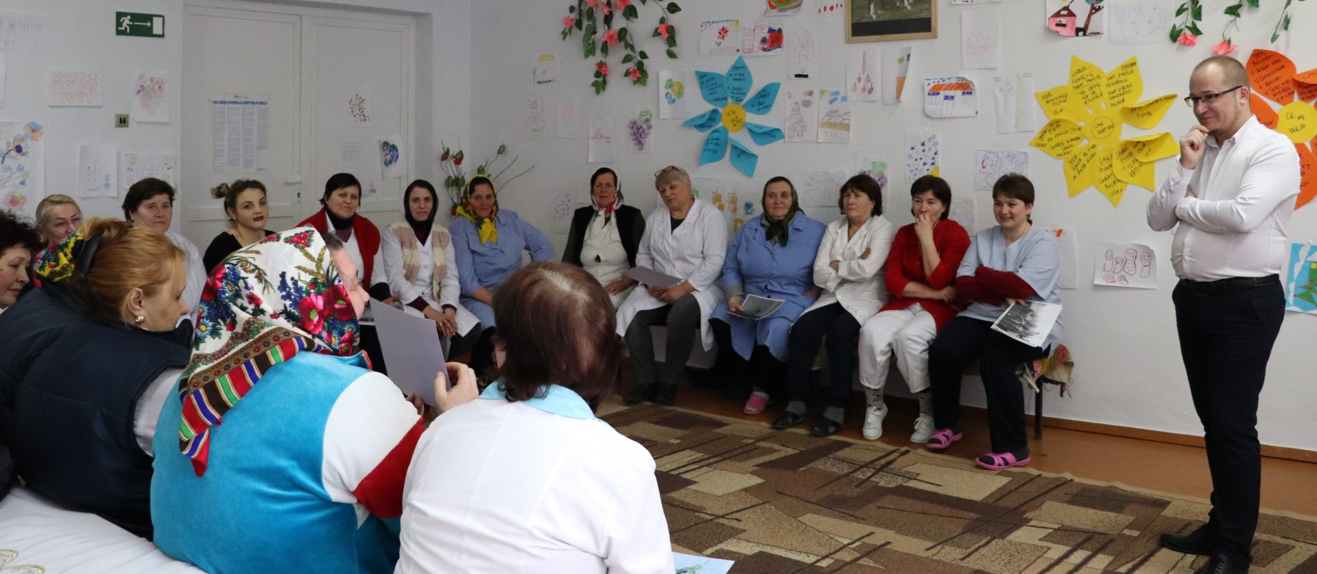 Sesiune de informare în domeniul prevenirii torturii și relelor tratamente la Centrul de plasament temporar al persoanelor cu dizabilități din Bălți