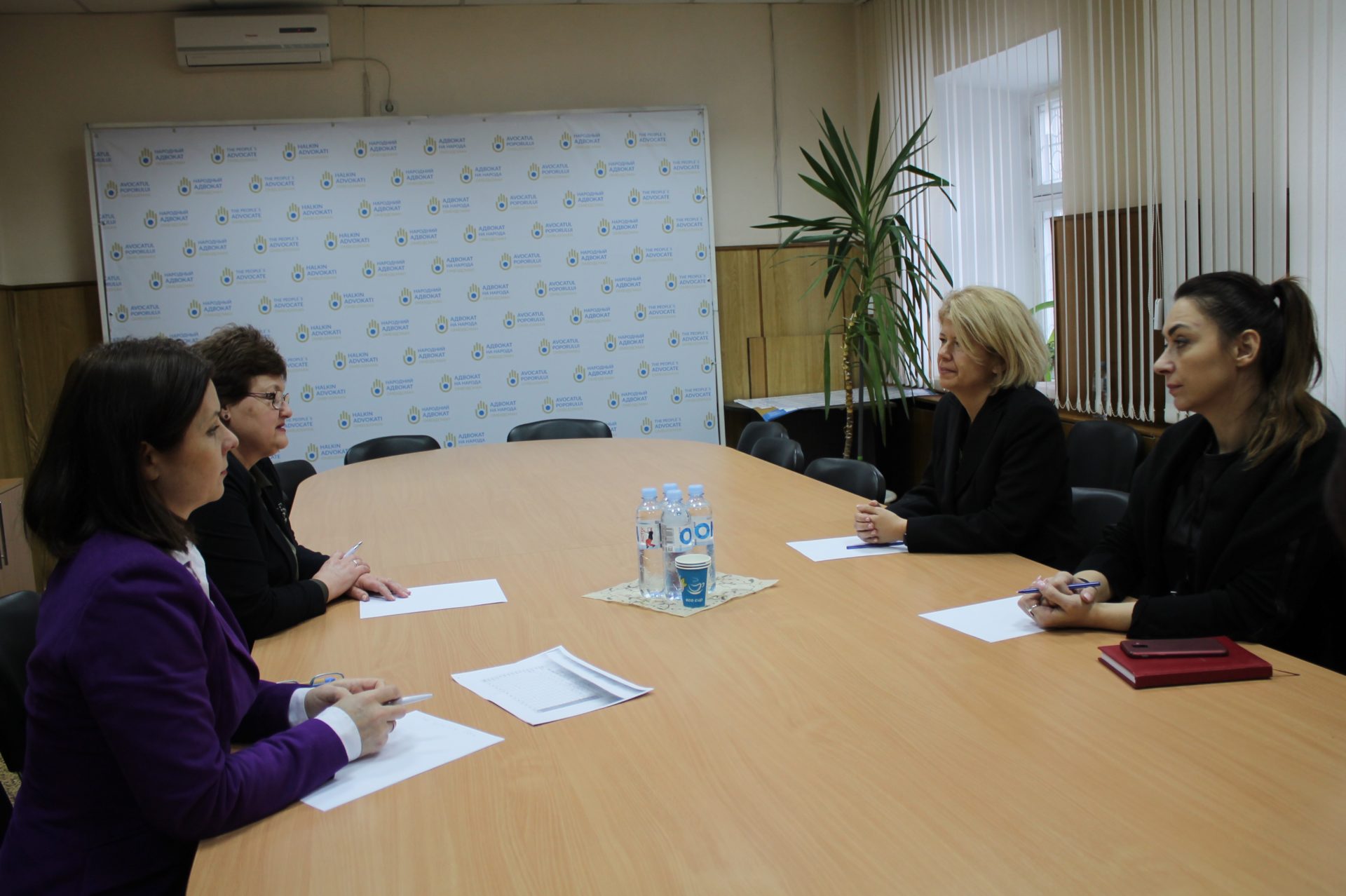 Intrevederea Ombudsmanului Copilului cu Ambasadoarea Italiei In Moldova