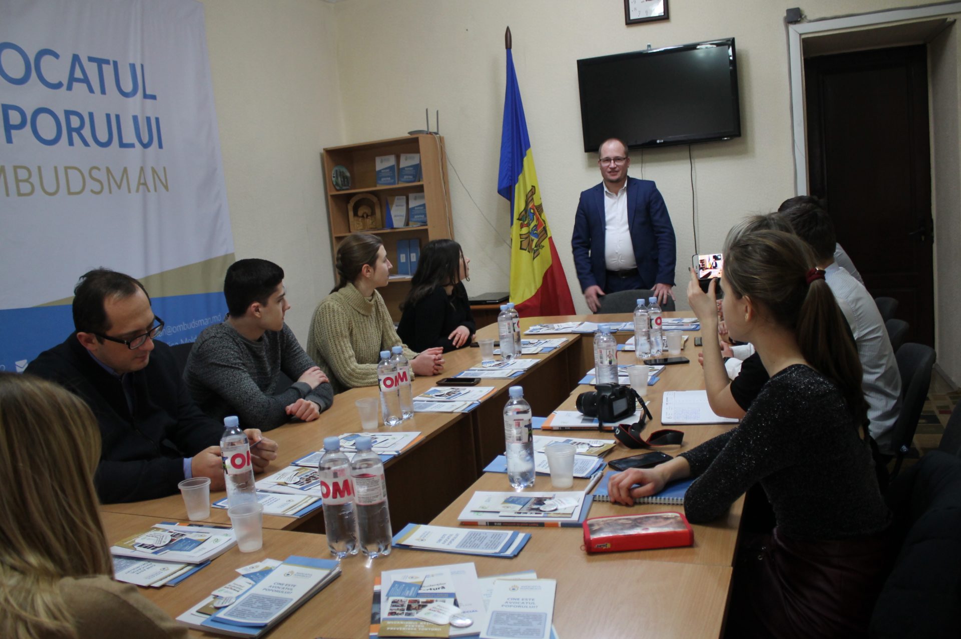  Tinerii din Programul PromoTE în vizită la Oficiul Avocatului Poporului