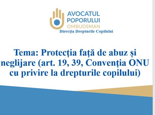 25 de elevi de la Liceul Teoretic ,,Ștefan cel Mare” din Chișinău,  informați despre protecția copiilor față de abuz și neglijare