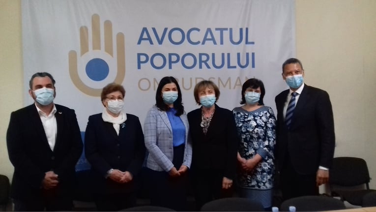 Perspectivele de cooperare a OAP cu CoE, discutate la întrevederea Avocatului Poporului, Avocatului Poporului pentru drepturile copilului cu directorul ODGP al Consiliului Europei, aflată în vizită la Chișinău