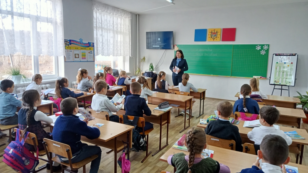 Activități de informare pentru elevii Gimnaziului Țigănești