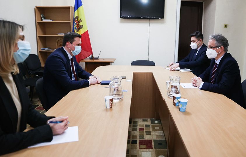 Avocatul Poporului Ceslav Panico s-a întâlnit cu Șeful Misiunii OSCE în Moldova Claus Neukirch