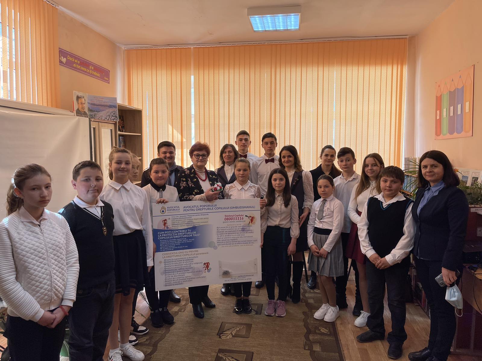 Vizita Ombudsmanului Copilului la Gimnaziul Vărăncău