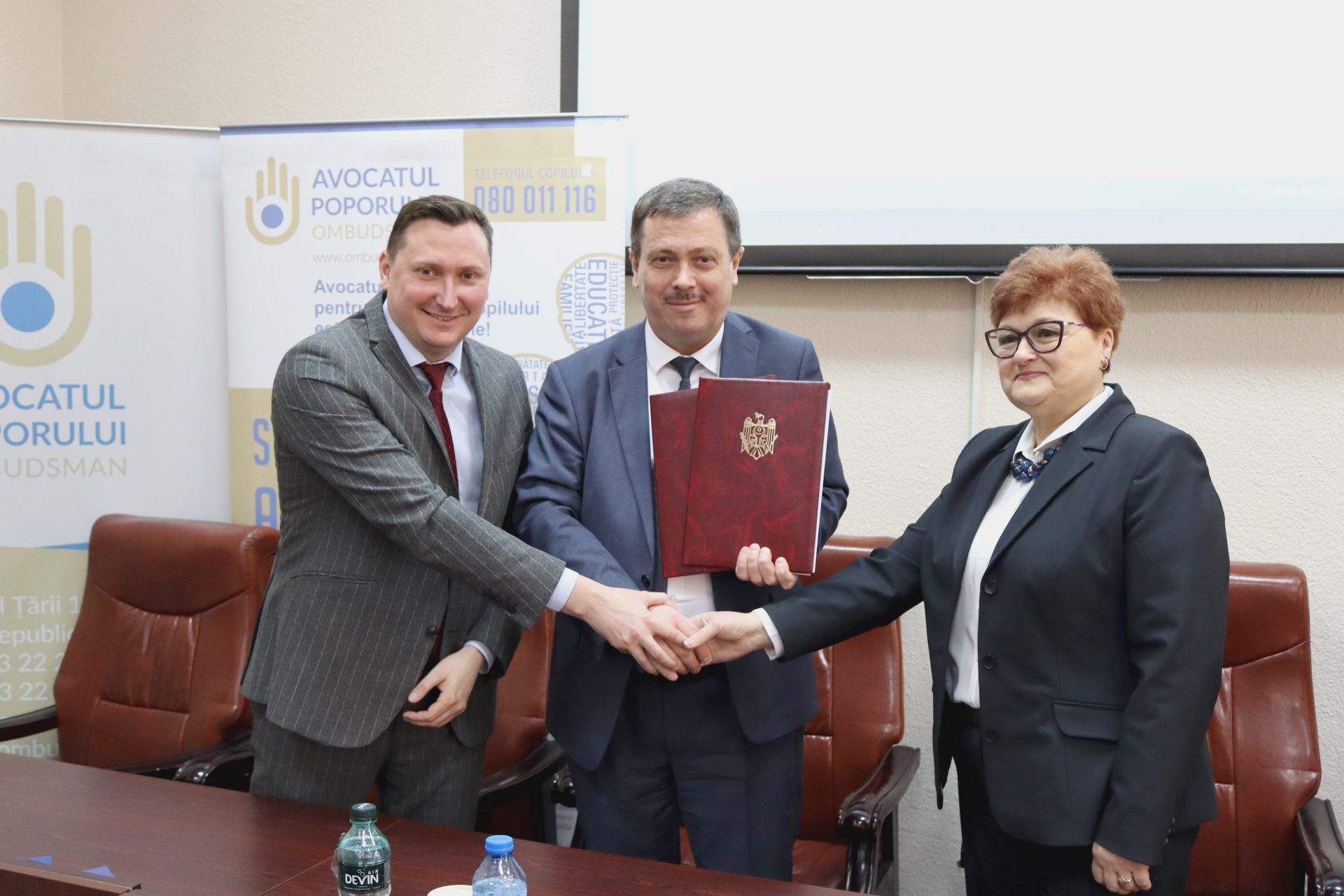 Acord de colaborare dintre Oficiul Avocatului Poporului și Facultatea de Drept a Universității de Stat din Moldova