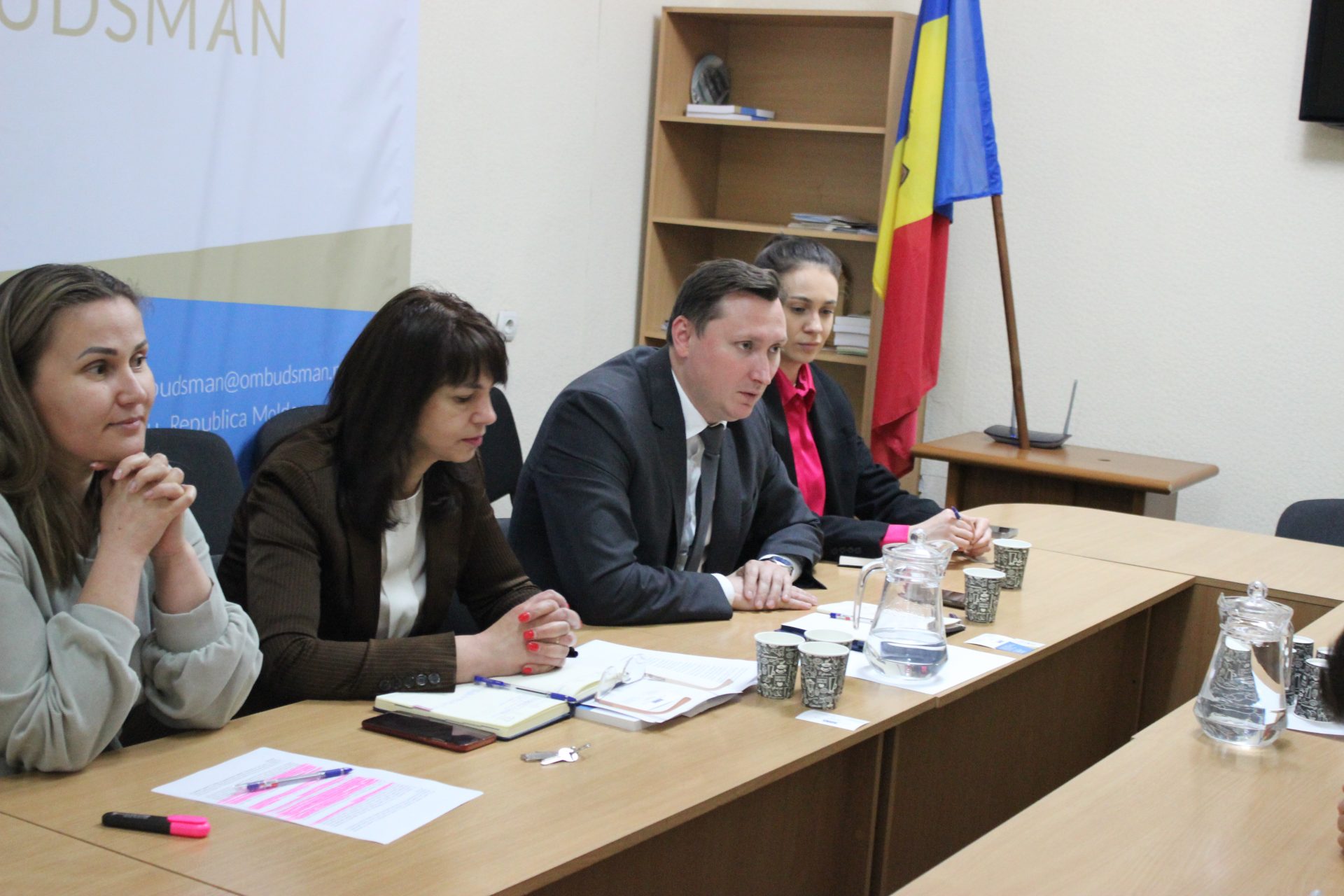 Avocatului Poporului s-a întâlnit cu reprezentanţii Oficiului Înaltului Comisar OSCE pentru minorităţi naţionale
