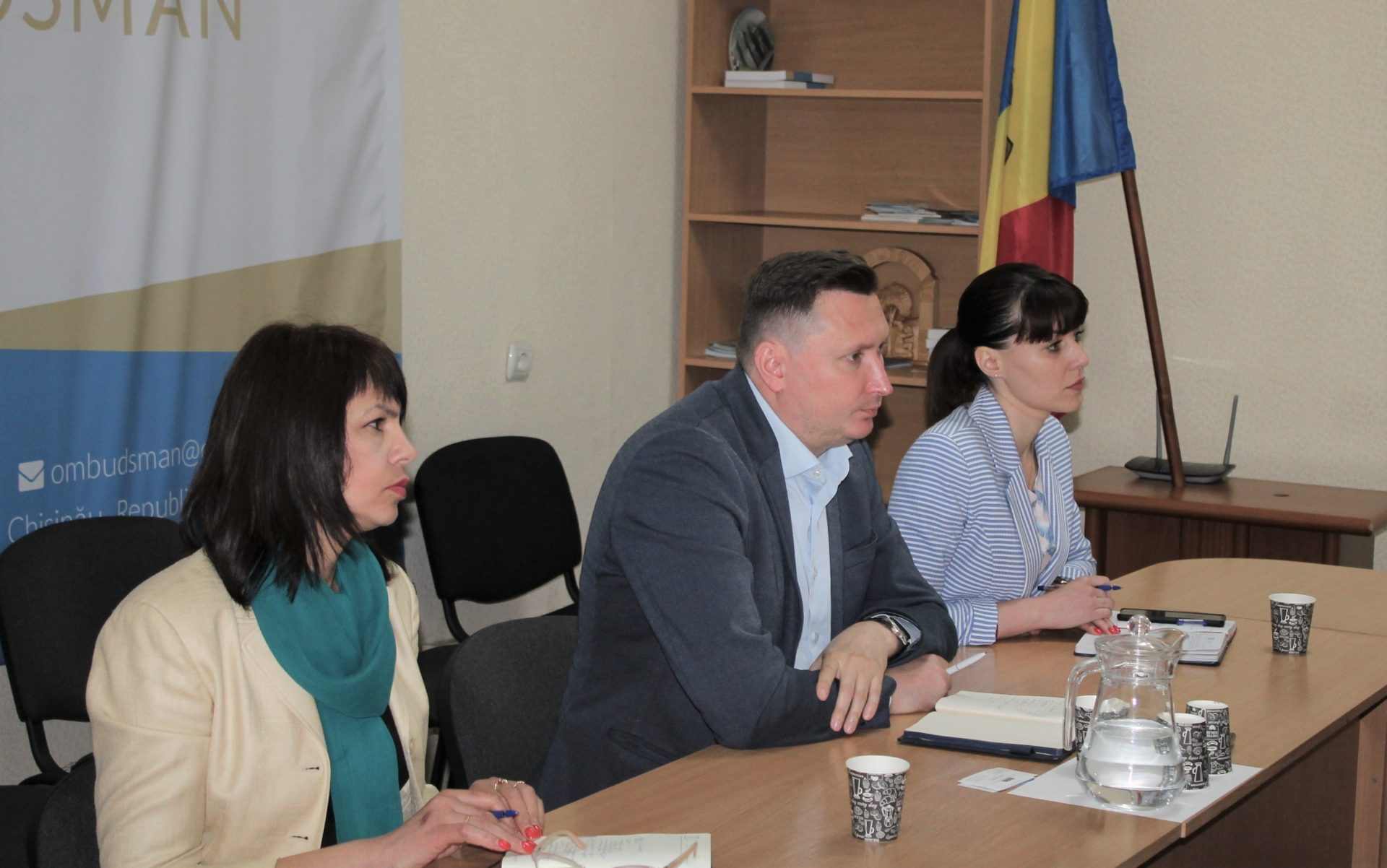 Întrevederea Avocatului Poporului cu experții proiectului EU-MOLDOVA Association