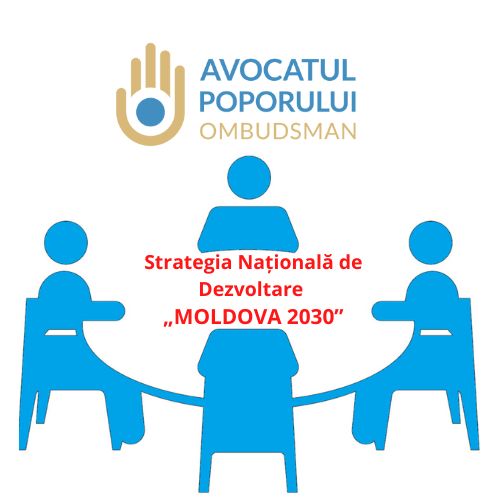 Adjuncta Avocatului Poporului a participat la ședința de lucru a Cancelariei de stat privind proiectul Strategiei Naționale de Dezvoltare „Moldova 2030”