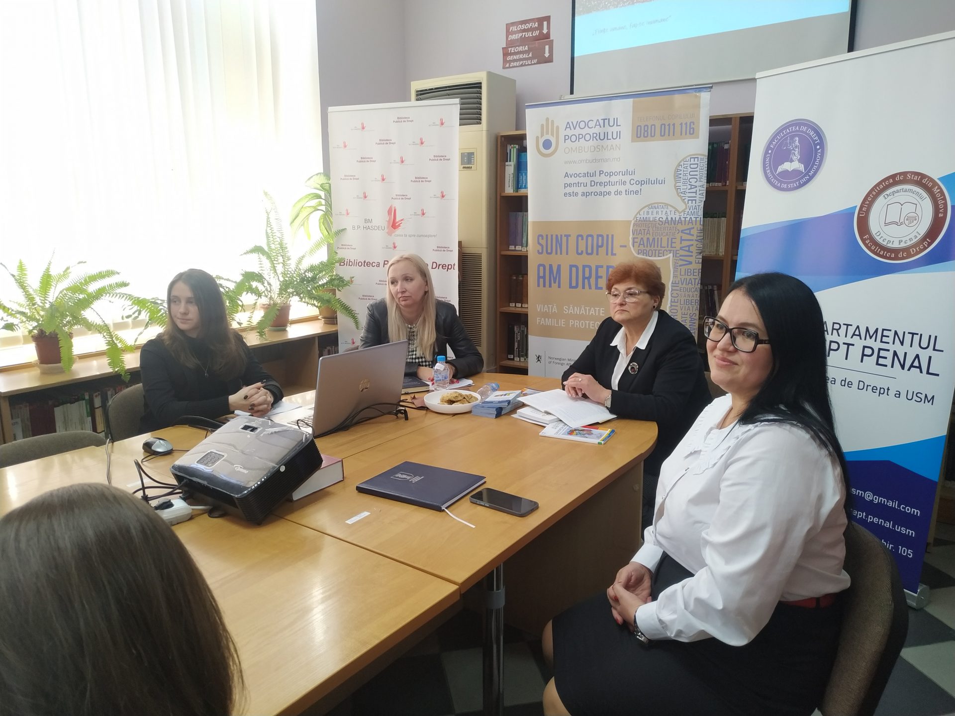 Lecție publică cu participarea Avocatului Poporului pentru drepturile copilului: „Minorul – victima traficului de copii”