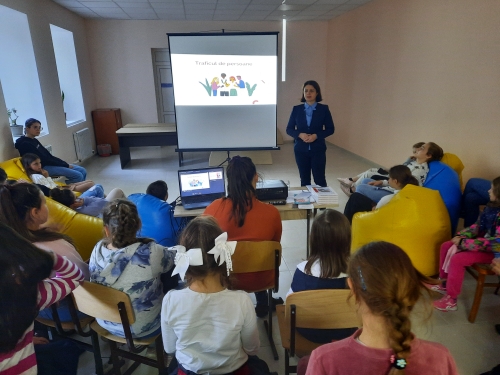 Activitate de informare „Traficul de ființe umane”