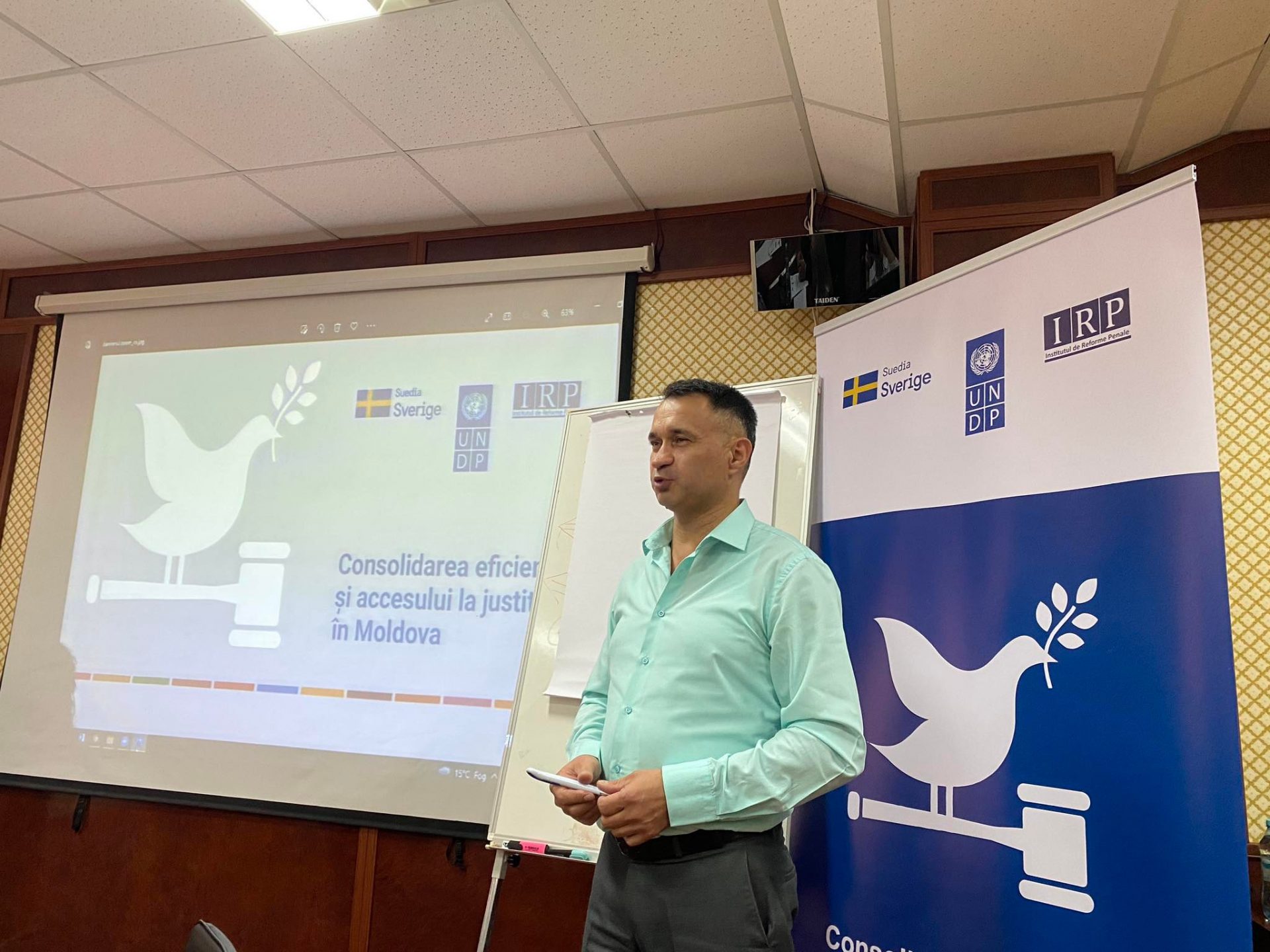 La invitația Institutului Pentru Reforme Penale, șeful reprezentanței Varnița, a participat în calitate de vorbitor în cadrul Proiectului „Consolidarea eficienței și accesului la justiție în Moldova”