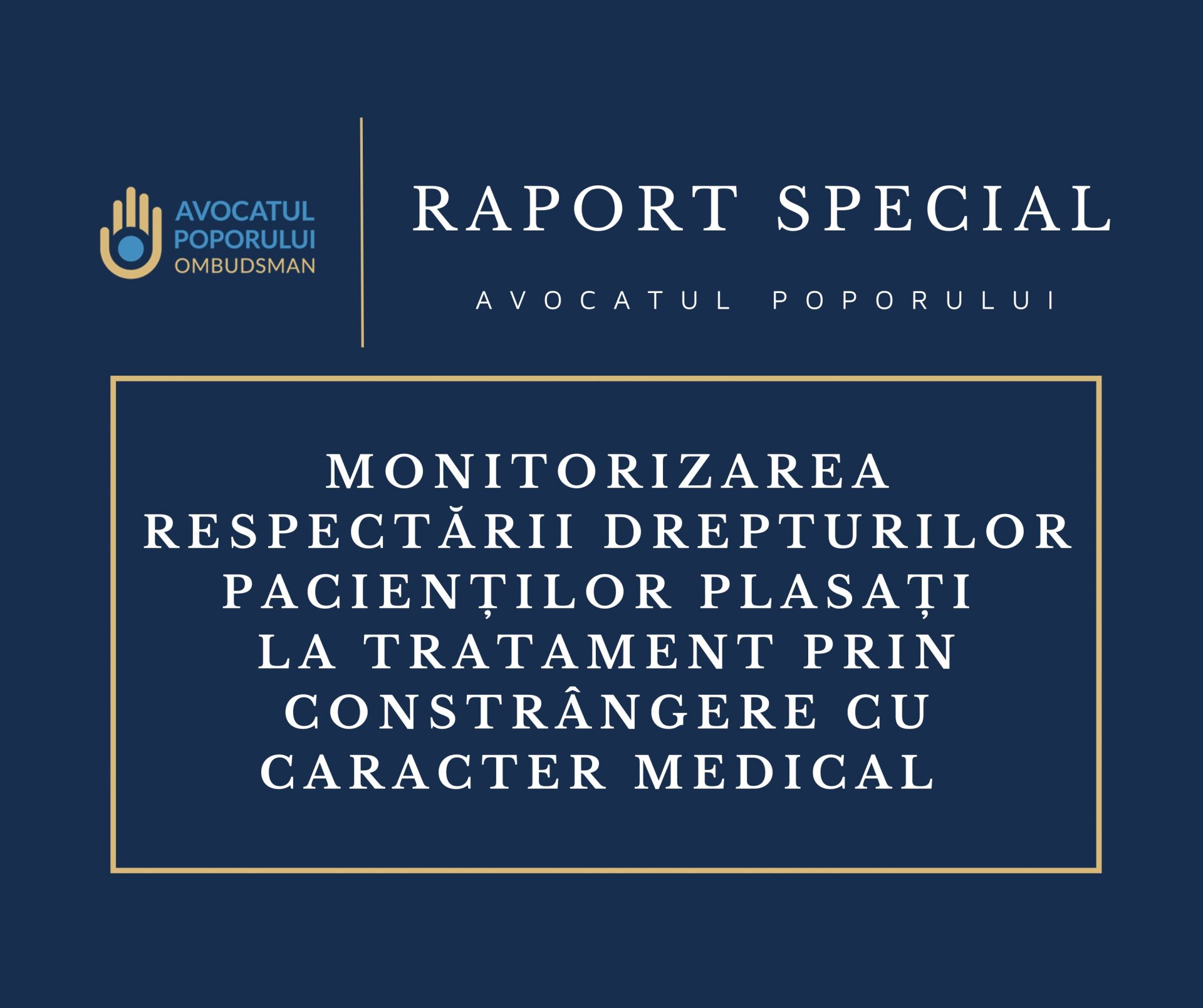 Avocatul Poporului a finalizat și a remis instituțiilor competente un Raport special privind incendiul de la Spitalul de Psihiatrie or. Codru care a avut loc la data de 27 octombrie 2022