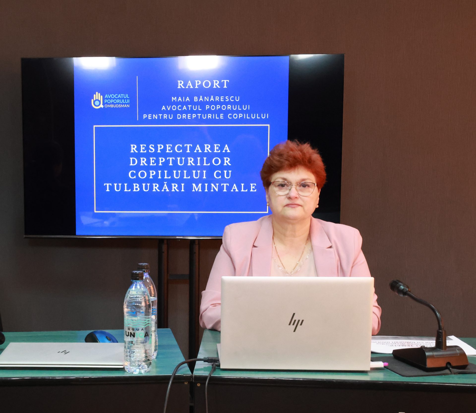 Conferința de presă a Avocatului Poporului pentru drepturile copilului în vederea prezentării raportului tematic „Respectarea drepturilor copilului cu tulburări mintale”